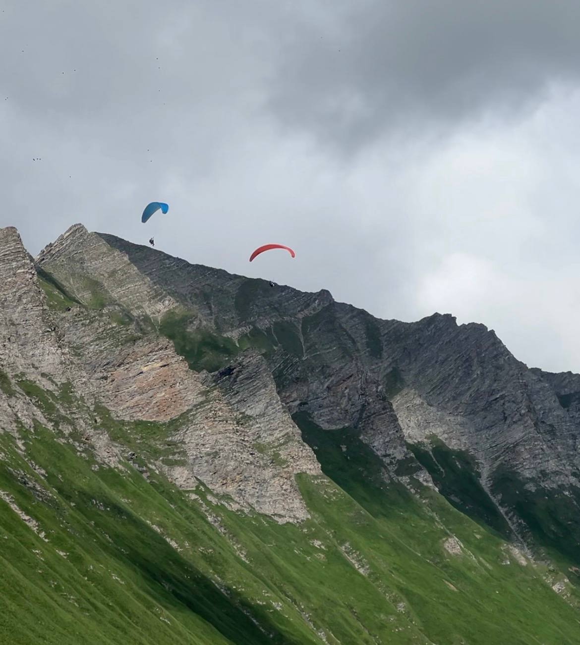 GoPro flight: Bidara to Kobi valley, Gudauri